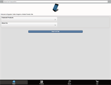 Tablet Screenshot of egyptiancottonkingdom.com